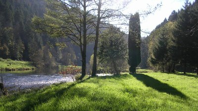 Au bord de "la rivière le Doubs" à Fuesse - Photo Claude Schneider - Copyright