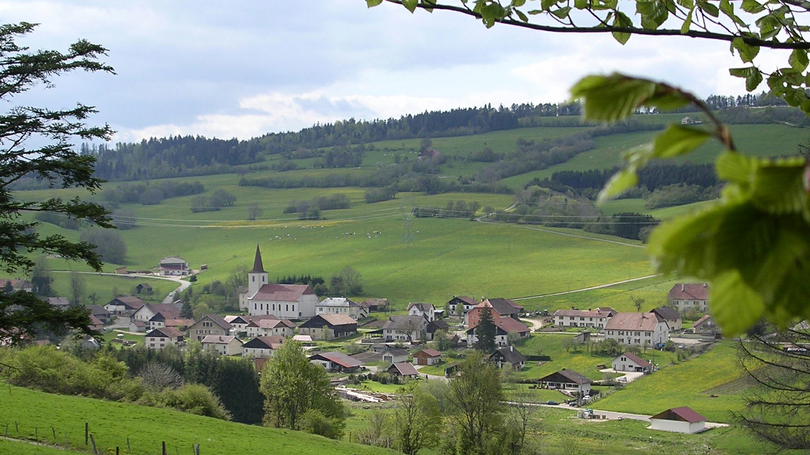 Vue depuis le versant Nord 2 - Photo Claude Schneider - Copyright   