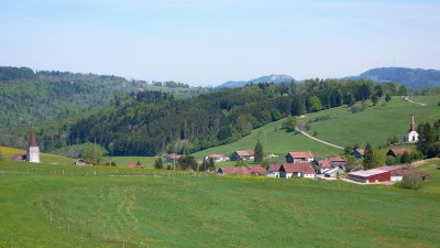 Découvrir arrivant des Plains et Grands Essarts, Courtefontaine 4 - Photo Claude Schneider - Copyright   