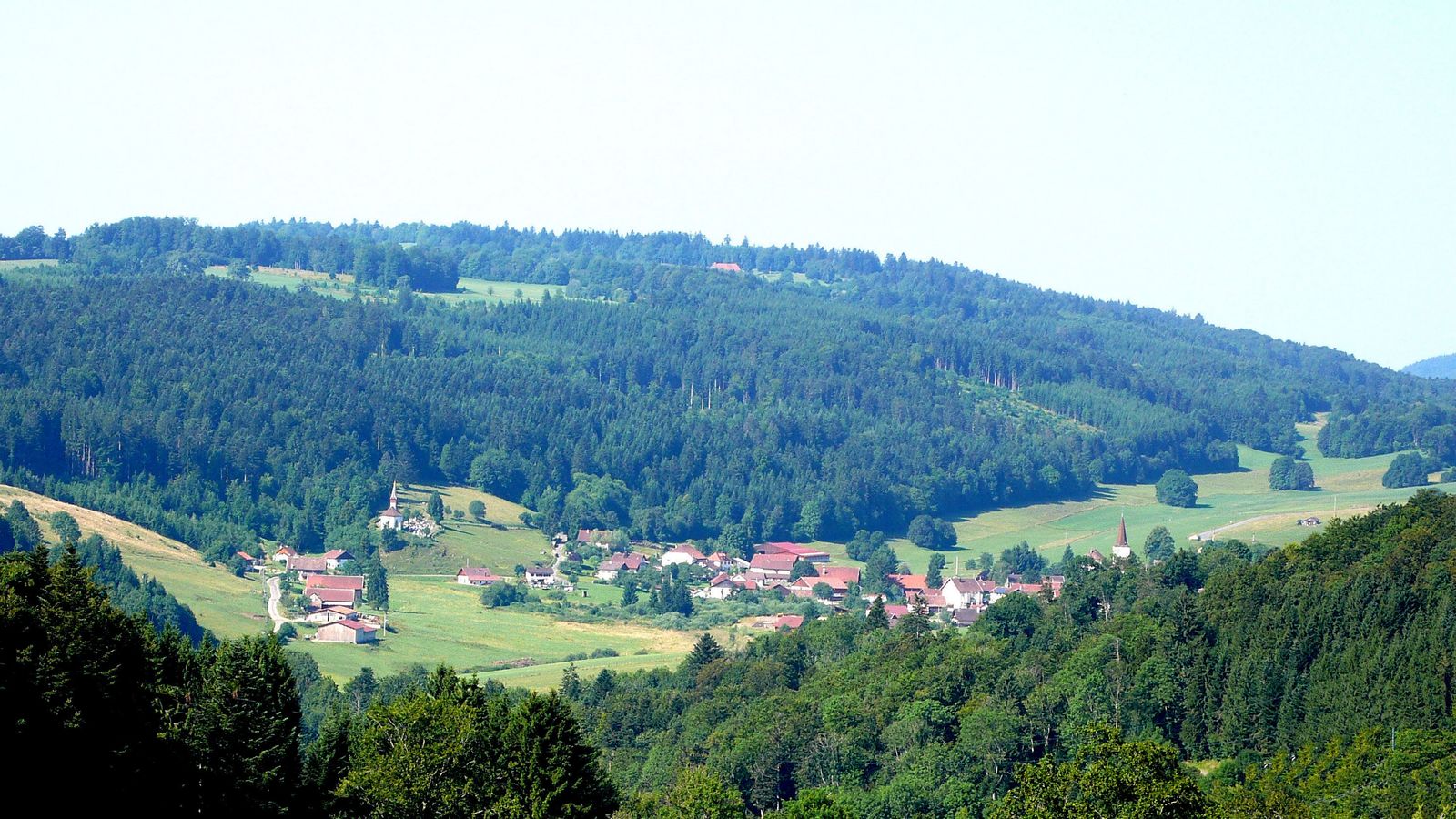 Vue de Chauvilliers - Photo Claude Schneider - Copyright   