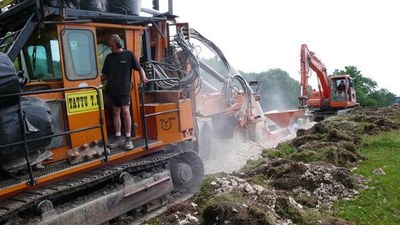 2009 Travaux Investissement Interconnexion eau Pays Maichois Indevillers