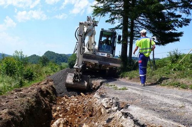 2011 Travaux Investissement voirie route de Greuse