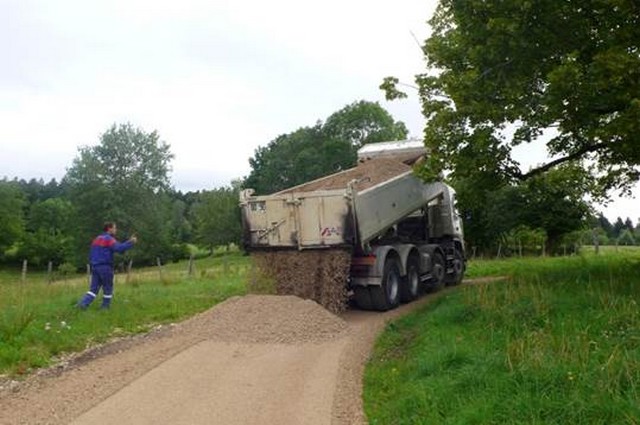 2011 Travaux Investissement voirie route de Surmont