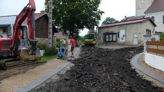 2012.2 Travaux Investissement Aménagement voirie rue de la Fromagerie