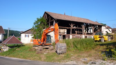 2013 Démolition ex ferme lavoir 1