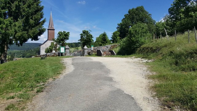 2017 Aménagement village Cimetière.Avant