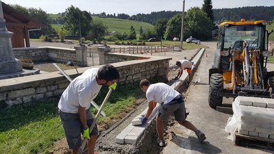 2017 Aménagement village Entrée Est.2