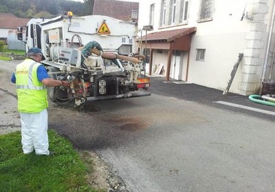 Annuel Rénovation voirie rebouchages trous