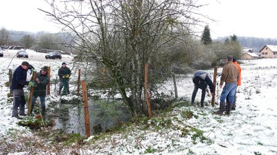 Alentour Place vierge 4 avec le concours de bénévoles  2013