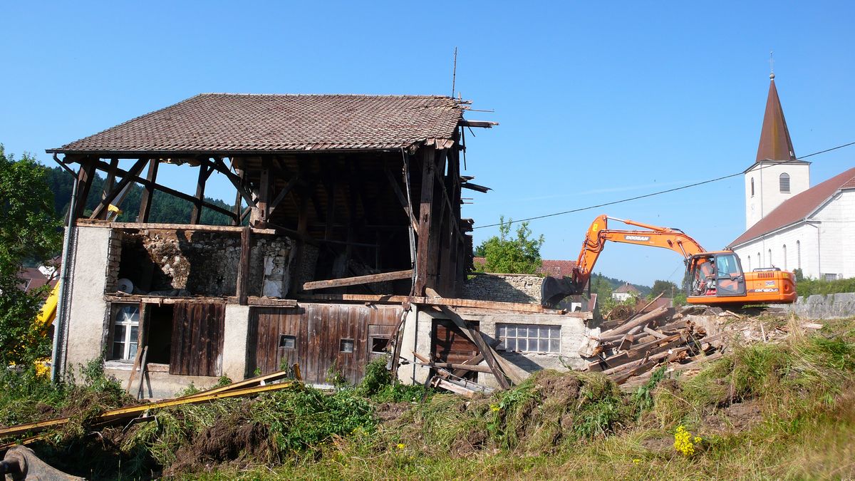 Demolition maison au lavoir 3 2013