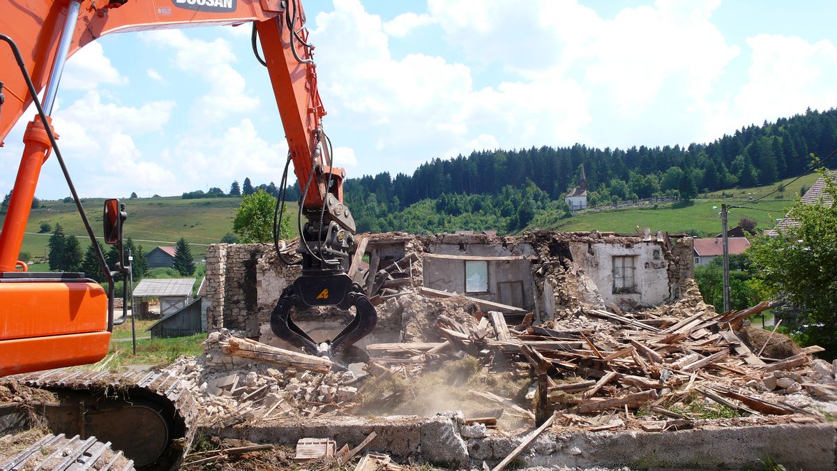 Demolition maison au lavoir 7 2013