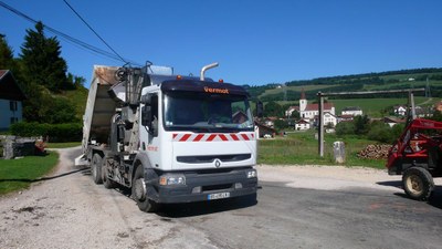 Entretien voirie Rebouchage 2013